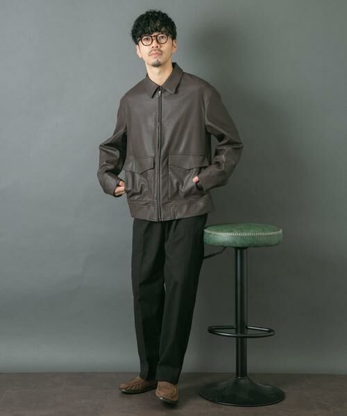 URBAN RESEARCH ROSSO / アーバンリサーチ ロッソ ブルゾン | 『XLサイズあり』Fake Fabricブルゾン | 詳細18