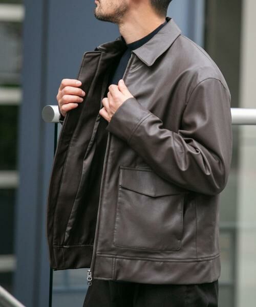 URBAN RESEARCH ROSSO / アーバンリサーチ ロッソ ブルゾン | 『XLサイズあり』Fake Fabricブルゾン | 詳細2