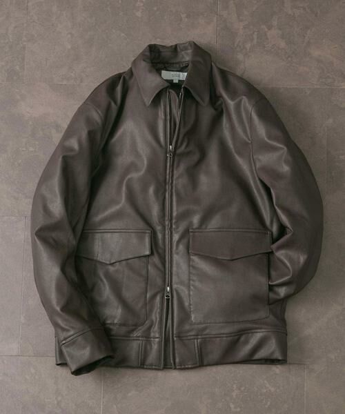 URBAN RESEARCH ROSSO / アーバンリサーチ ロッソ ブルゾン | 『XLサイズあり』Fake Fabricブルゾン | 詳細23