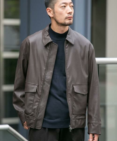 URBAN RESEARCH ROSSO / アーバンリサーチ ロッソ ブルゾン | 『XLサイズあり』Fake Fabricブルゾン | 詳細5