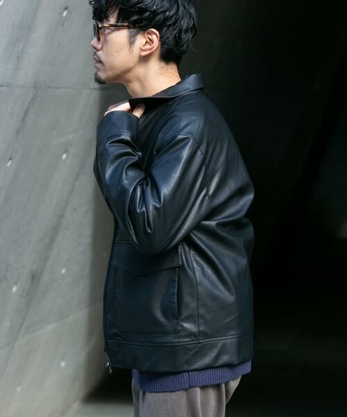 URBAN RESEARCH ROSSO / アーバンリサーチ ロッソ ブルゾン | 『XLサイズあり』Fake Fabricブルゾン | 詳細28