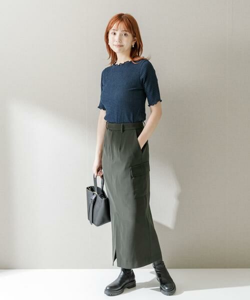 URBAN RESEARCH ROSSO / アーバンリサーチ ロッソ Tシャツ | シアー楊柳ボートネックプルオーバー | 詳細11