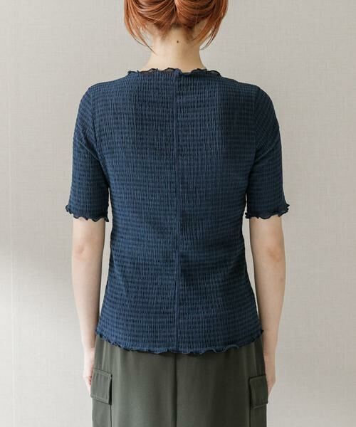 URBAN RESEARCH ROSSO / アーバンリサーチ ロッソ Tシャツ | シアー楊柳ボートネックプルオーバー | 詳細14