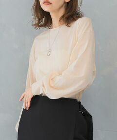 URBAN RESEARCH ROSSO / アーバンリサーチ ロッソ Tシャツ | シアークルーネックロングTシャツ