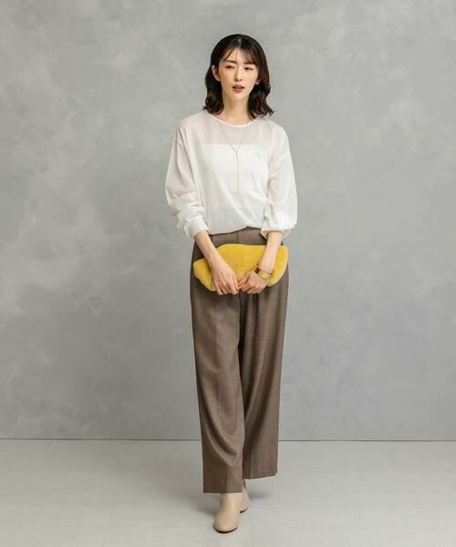 URBAN RESEARCH ROSSO / アーバンリサーチ ロッソ Tシャツ | シアークルーネックロングTシャツ | 詳細5