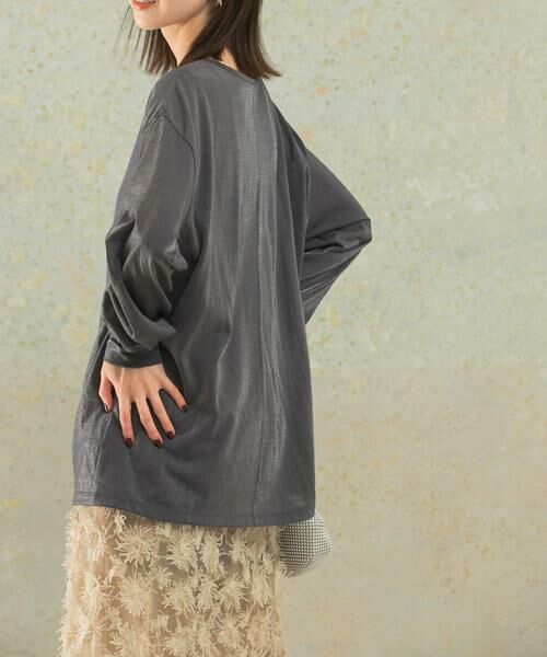 URBAN RESEARCH ROSSO / アーバンリサーチ ロッソ Tシャツ | シアークルーネックロングTシャツ | 詳細9