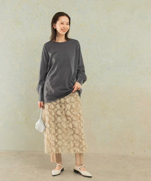 URBAN RESEARCH ROSSO / アーバンリサーチ ロッソ Tシャツ | シアークルーネックロングTシャツ | 詳細10