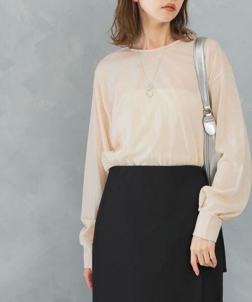 URBAN RESEARCH ROSSO / アーバンリサーチ ロッソ Tシャツ | シアークルーネックロングTシャツ | 詳細27