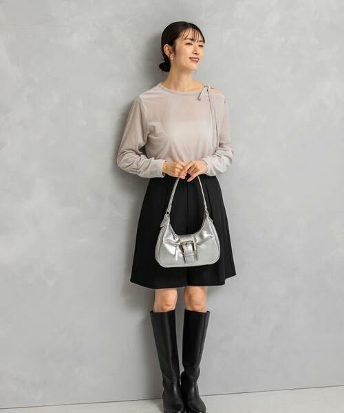 URBAN RESEARCH ROSSO / アーバンリサーチ ロッソ Tシャツ | シアーベロアスリットデザインカットソー | 詳細19