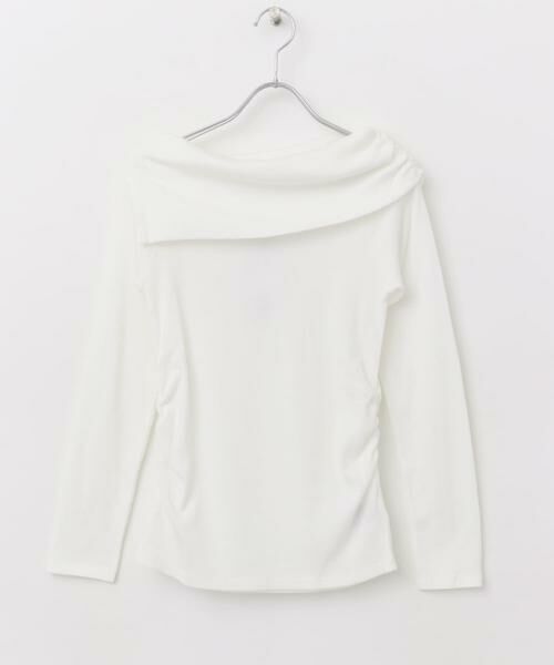 URBAN RESEARCH ROSSO / アーバンリサーチ ロッソ Tシャツ | F by ROSSO　アシメボートネックプルオーバー | 詳細8