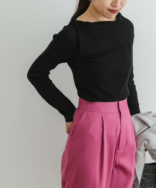 URBAN RESEARCH ROSSO / アーバンリサーチ ロッソ Tシャツ | F by ROSSO　アシメボートネックプルオーバー | 詳細10