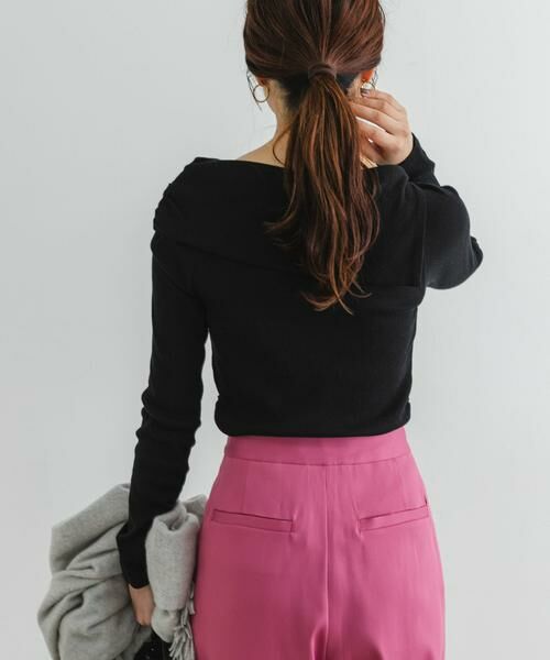 URBAN RESEARCH ROSSO / アーバンリサーチ ロッソ Tシャツ | F by ROSSO　アシメボートネックプルオーバー | 詳細13