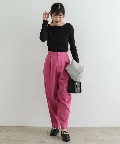 URBAN RESEARCH ROSSO / アーバンリサーチ ロッソ Tシャツ | F by ROSSO　アシメボートネックプルオーバー | 詳細14