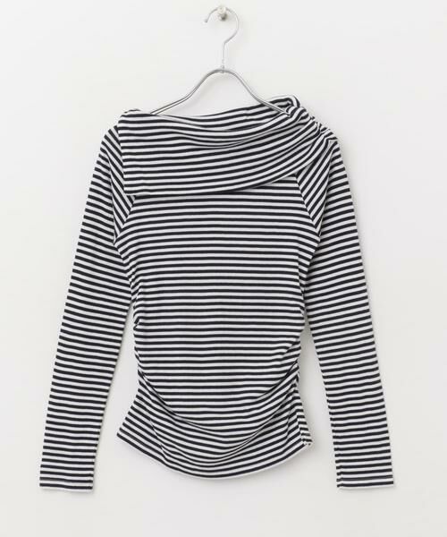 URBAN RESEARCH ROSSO / アーバンリサーチ ロッソ Tシャツ | F by ROSSO　アシメボートネックプルオーバー | 詳細21