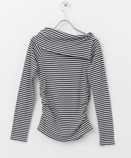 URBAN RESEARCH ROSSO / アーバンリサーチ ロッソ Tシャツ | F by ROSSO　アシメボートネックプルオーバー | 詳細22