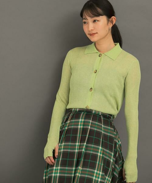 URBAN RESEARCH ROSSO / アーバンリサーチ ロッソ ニット・セーター | シアーリブポロニット | 詳細2