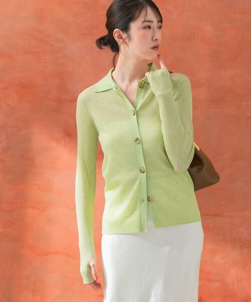 URBAN RESEARCH ROSSO / アーバンリサーチ ロッソ ニット・セーター | シアーリブポロニット | 詳細5