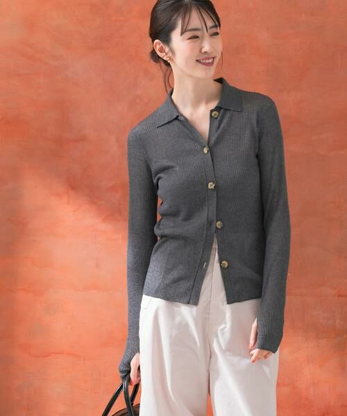 URBAN RESEARCH ROSSO / アーバンリサーチ ロッソ ニット・セーター | シアーリブポロニット | 詳細15