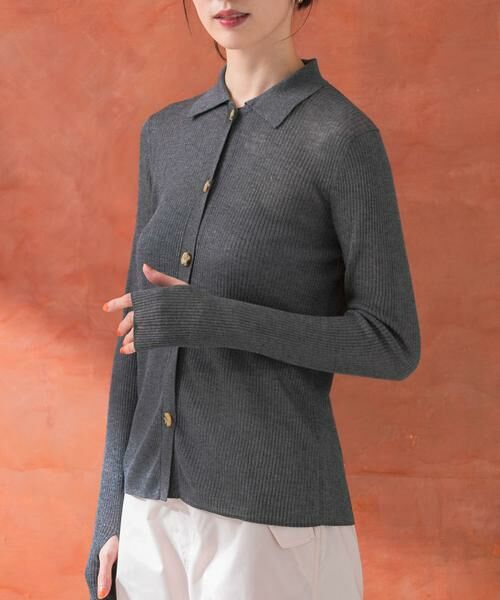 URBAN RESEARCH ROSSO / アーバンリサーチ ロッソ ニット・セーター | シアーリブポロニット | 詳細25