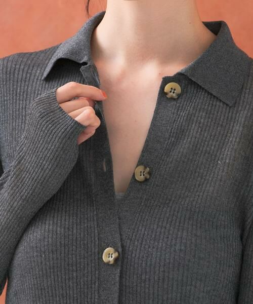 URBAN RESEARCH ROSSO / アーバンリサーチ ロッソ ニット・セーター | シアーリブポロニット | 詳細23