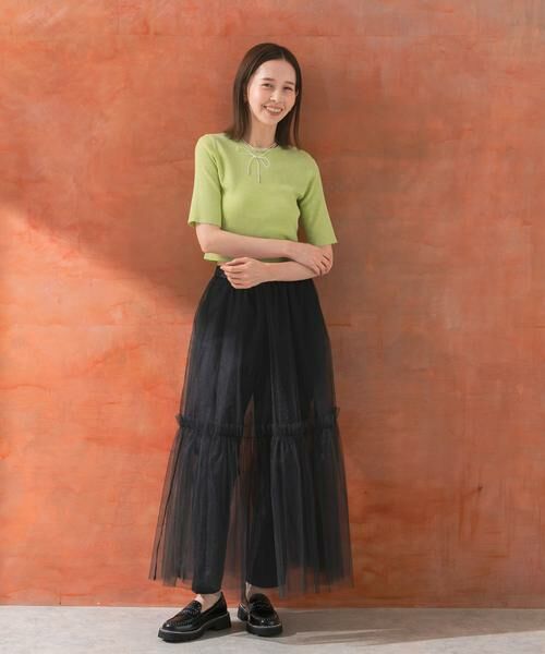 URBAN RESEARCH ROSSO / アーバンリサーチ ロッソ ニット・セーター | クロップドリブニット | 詳細4