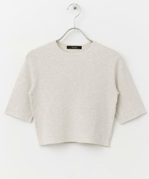 URBAN RESEARCH ROSSO / アーバンリサーチ ロッソ ニット・セーター | クロップドリブニット | 詳細15