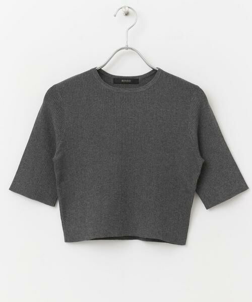 URBAN RESEARCH ROSSO / アーバンリサーチ ロッソ ニット・セーター | クロップドリブニット | 詳細30