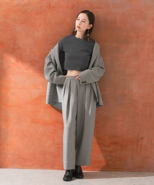 URBAN RESEARCH ROSSO / アーバンリサーチ ロッソ ニット・セーター | クロップドリブニット | 詳細19