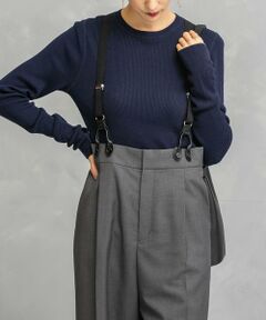 URBAN RESEARCH ROSSO / アーバンリサーチ ロッソ ニット・セーター | シルク混リブデザインニット