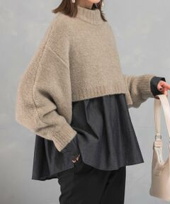 URBAN RESEARCH ROSSO / アーバンリサーチ ロッソ ニット・セーター | クロップドマルチウェイニット