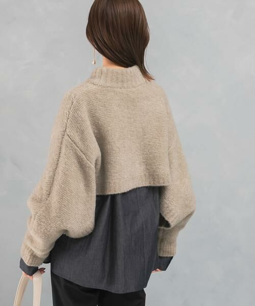 URBAN RESEARCH ROSSO / アーバンリサーチ ロッソ ニット・セーター | クロップドマルチウェイニット | 詳細14