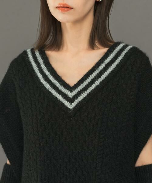 URBAN RESEARCH ROSSO / アーバンリサーチ ロッソ ニット・セーター | アームウォーマーセットニットベスト | 詳細11