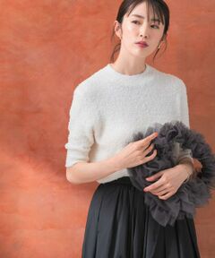 URBAN RESEARCH ROSSO / アーバンリサーチ ロッソ ニット・セーター | コットンシャギーハイネックプルオーバー