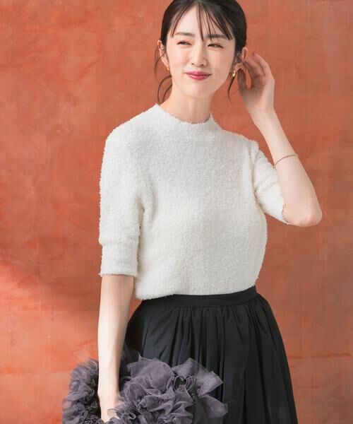 URBAN RESEARCH ROSSO / アーバンリサーチ ロッソ ニット・セーター | コットンシャギーハイネックプルオーバー | 詳細24