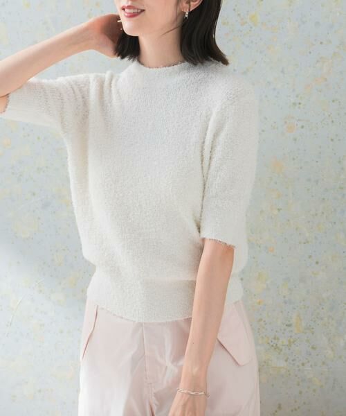 URBAN RESEARCH ROSSO / アーバンリサーチ ロッソ ニット・セーター | コットンシャギーハイネックプルオーバー | 詳細27