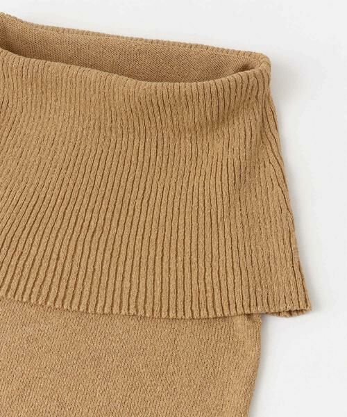 URBAN RESEARCH ROSSO / アーバンリサーチ ロッソ ニット・セーター | ドライタッチオフショルダーニット | 詳細6