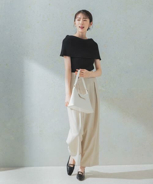 URBAN RESEARCH ROSSO / アーバンリサーチ ロッソ ニット・セーター | ドライタッチオフショルダーニット | 詳細12