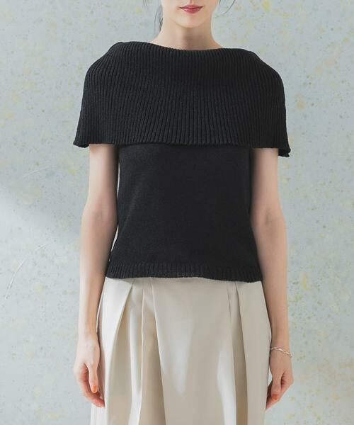 URBAN RESEARCH ROSSO / アーバンリサーチ ロッソ ニット・セーター | ドライタッチオフショルダーニット | 詳細13