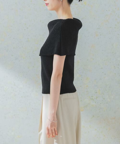 URBAN RESEARCH ROSSO / アーバンリサーチ ロッソ ニット・セーター | ドライタッチオフショルダーニット | 詳細14