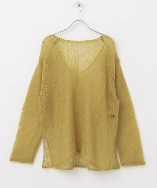 URBAN RESEARCH ROSSO / アーバンリサーチ ロッソ ニット・セーター | シアーモヘアVネックプルオーバー | 詳細10