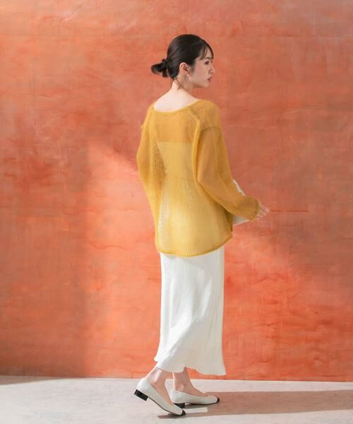 URBAN RESEARCH ROSSO / アーバンリサーチ ロッソ ニット・セーター | シアーモヘアVネックプルオーバー | 詳細8