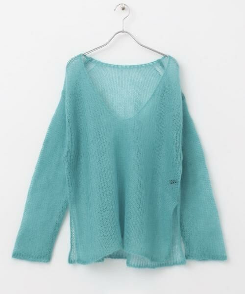 URBAN RESEARCH ROSSO / アーバンリサーチ ロッソ ニット・セーター | シアーモヘアVネックプルオーバー | 詳細25