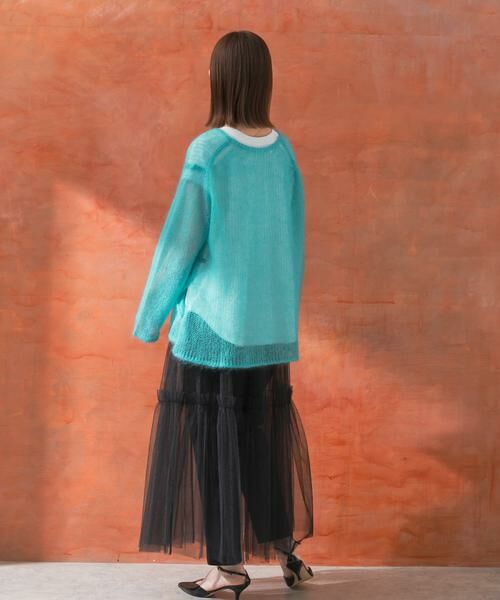 URBAN RESEARCH ROSSO / アーバンリサーチ ロッソ ニット・セーター | シアーモヘアVネックプルオーバー | 詳細18