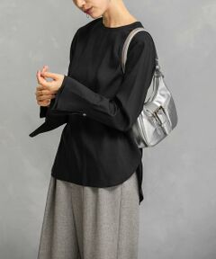 URBAN RESEARCH ROSSO / アーバンリサーチ ロッソ シャツ・ブラウス | バックリボンダブルカフスブラウス