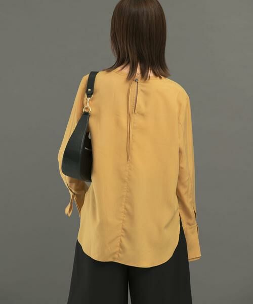 URBAN RESEARCH ROSSO / アーバンリサーチ ロッソ シャツ・ブラウス | バックリボンダブルカフスブラウス | 詳細1