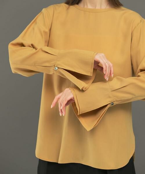 URBAN RESEARCH ROSSO / アーバンリサーチ ロッソ シャツ・ブラウス | バックリボンダブルカフスブラウス | 詳細10