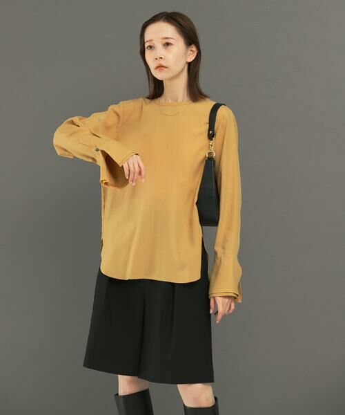 URBAN RESEARCH ROSSO / アーバンリサーチ ロッソ シャツ・ブラウス | バックリボンダブルカフスブラウス | 詳細2