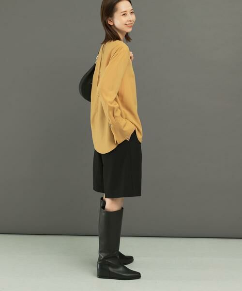 URBAN RESEARCH ROSSO / アーバンリサーチ ロッソ シャツ・ブラウス | バックリボンダブルカフスブラウス | 詳細3