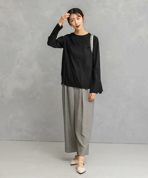 URBAN RESEARCH ROSSO / アーバンリサーチ ロッソ シャツ・ブラウス | バックリボンダブルカフスブラウス | 詳細24