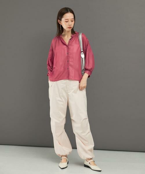 URBAN RESEARCH ROSSO / アーバンリサーチ ロッソ シャツ・ブラウス | チンツシアーギャザーブラウス | 詳細3